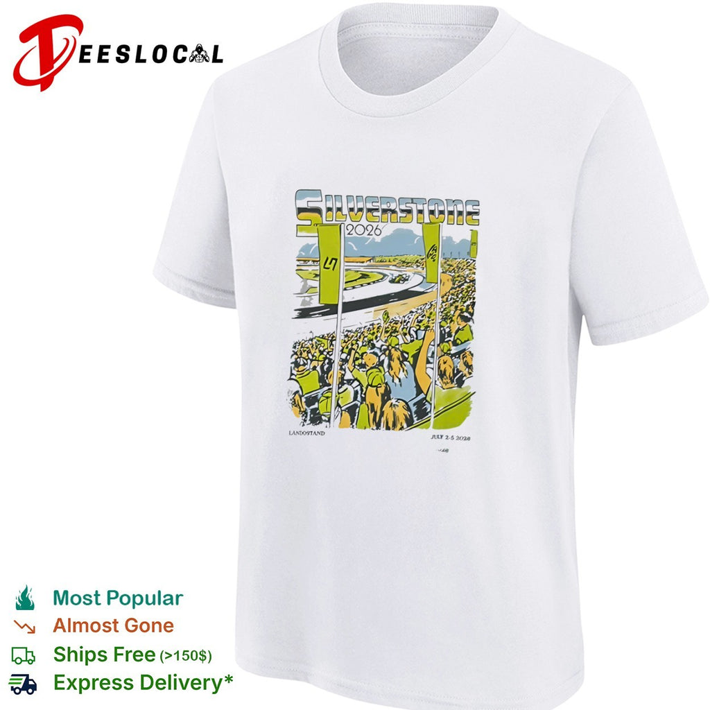 LN Landostand race track Silverstone 2026 July 2 5 shirt