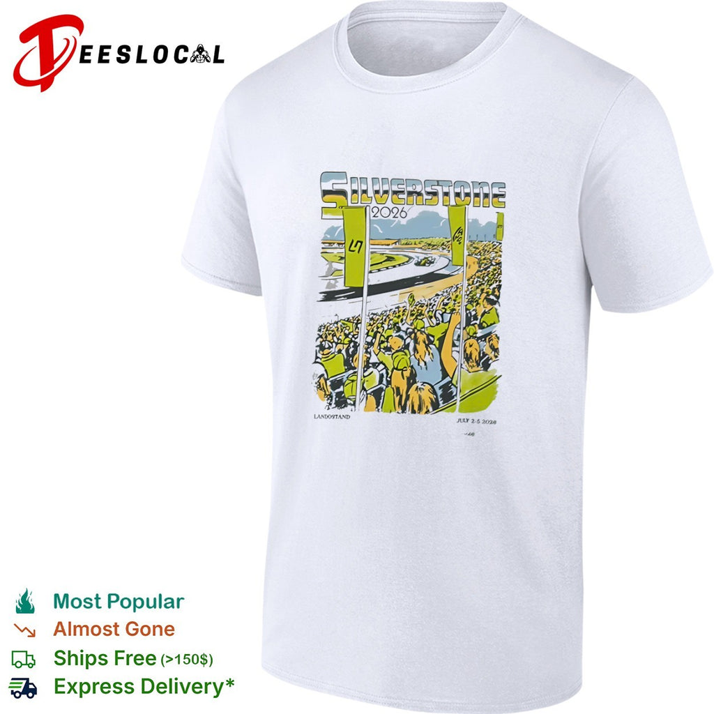 LN Landostand race track Silverstone 2026 July 2 5 shirt