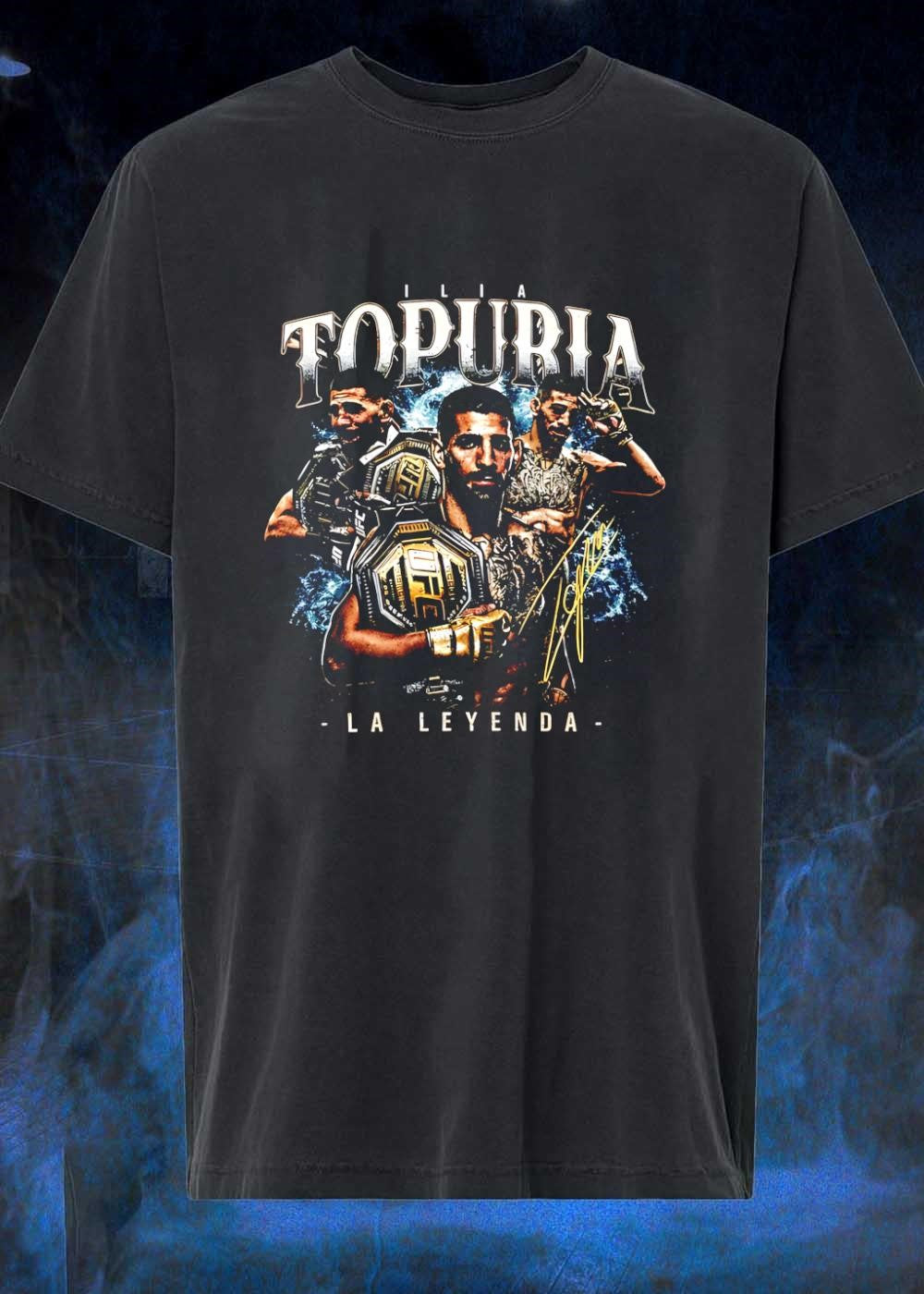 La Leyenda Ilia Topuria UFC Champion Athletic Fighter Shirt