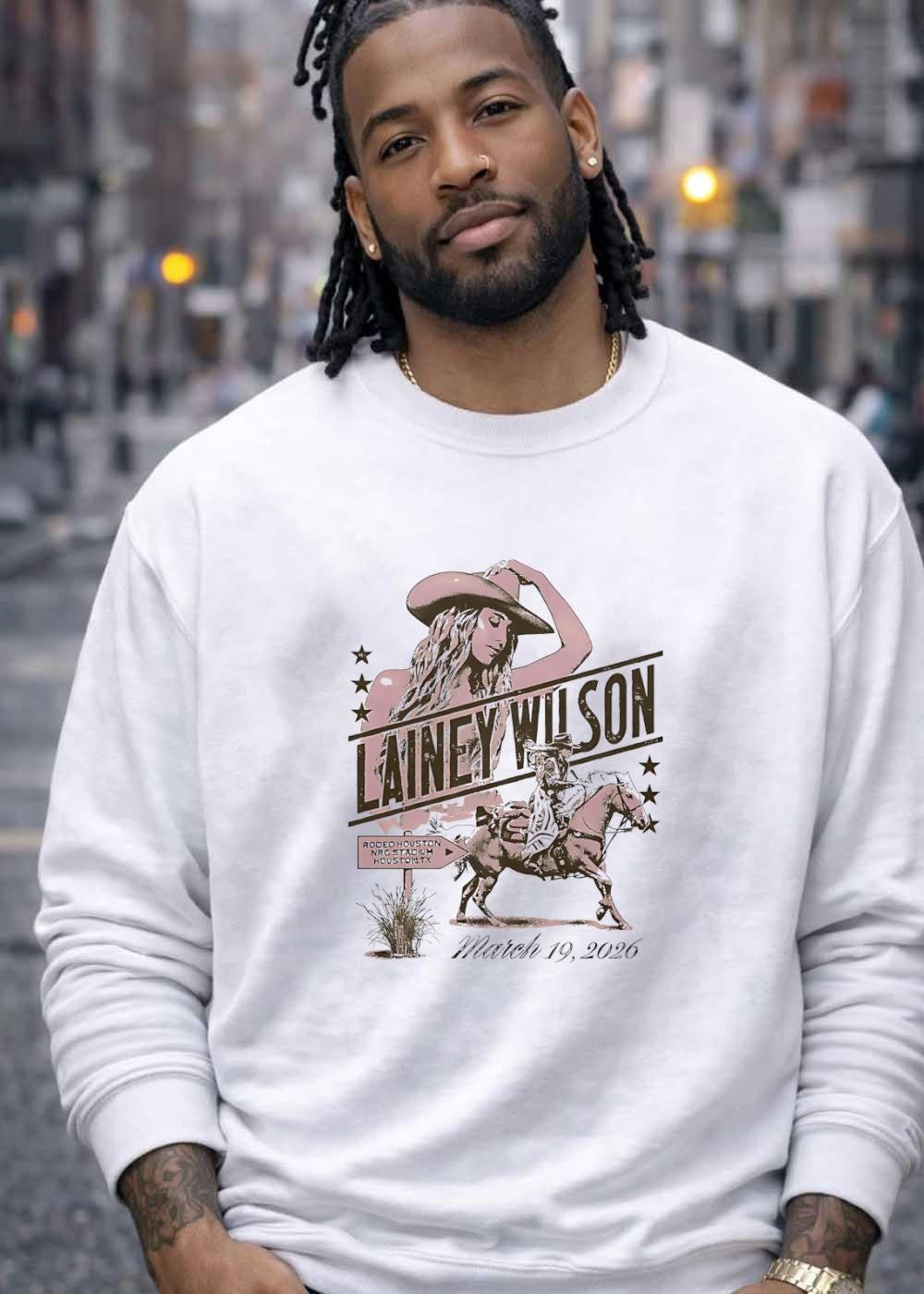 Lainey Wilson Rodeo Houston NRG Stadium March 19 2026 T-Shirt