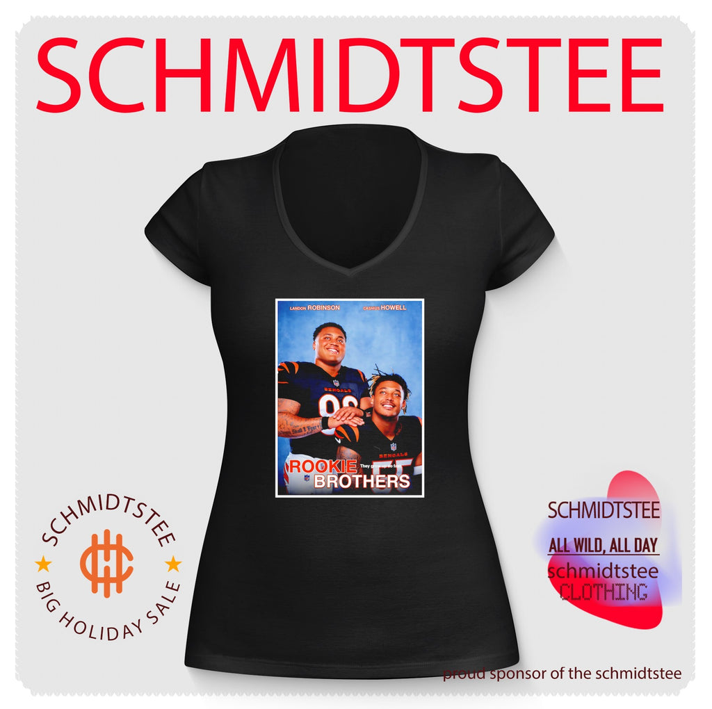 Landon robinson and cashius howell Cincinnati Bengals rookie brothers step brother shirt