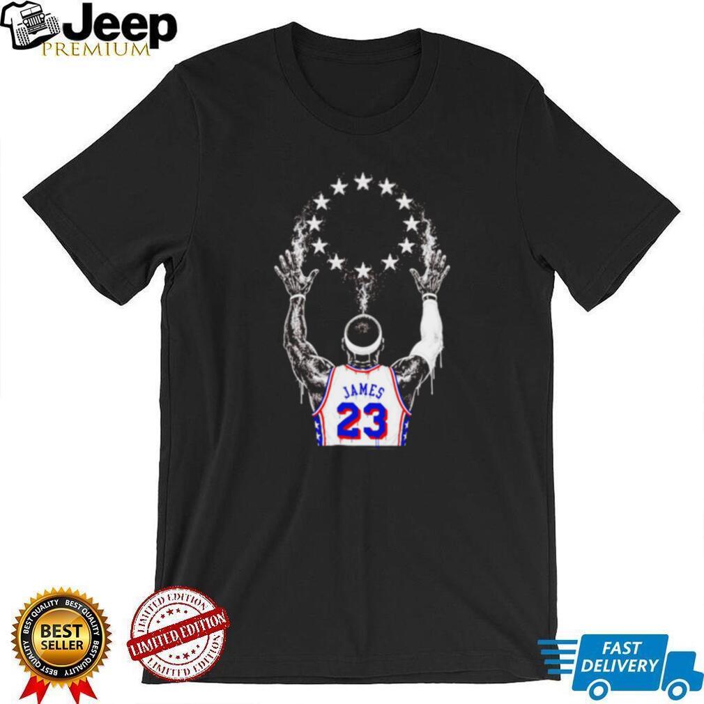 LeBron James 23 Philadelphia 76ers Star Jersey Style shirt