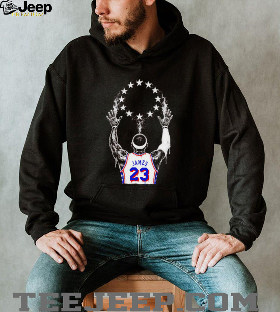 LeBron James 23 Philadelphia 76ers Star Jersey Style shirt