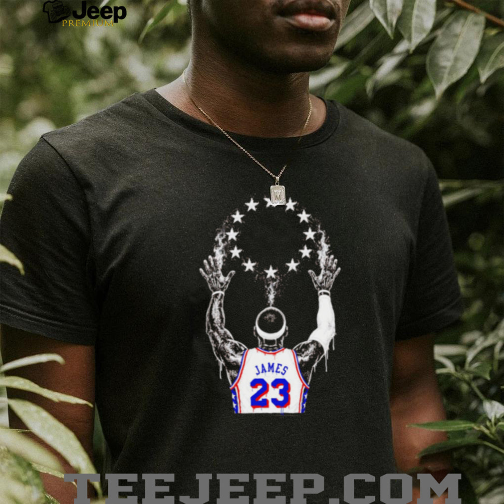 LeBron James 23 Philadelphia 76ers Star Jersey Style shirt