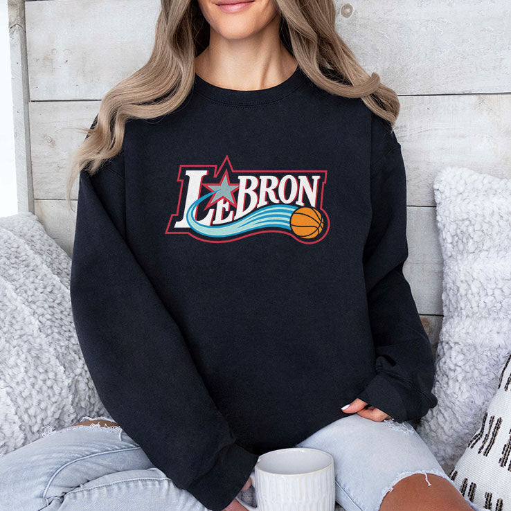 LeBron James Philadelphia 76ers Logo T Shirt