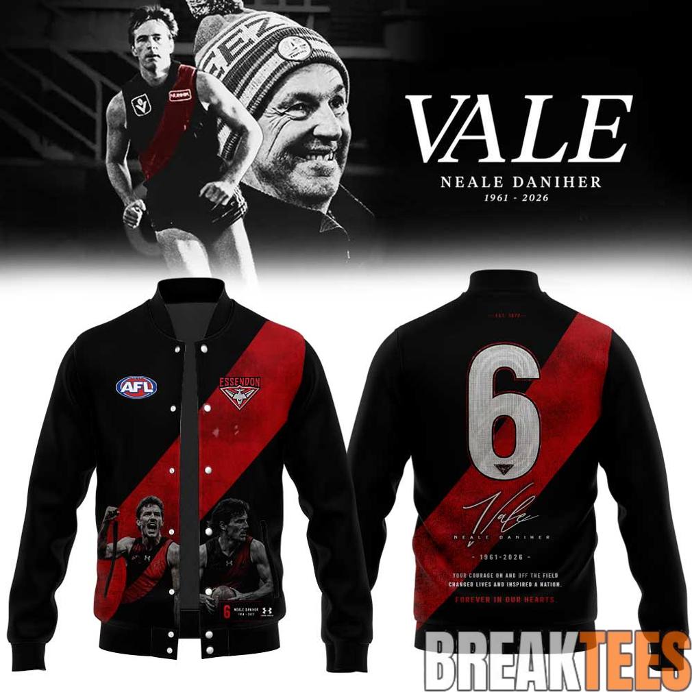 Legendary Essendon Bombers Fight MND Neale Daniher Jacket