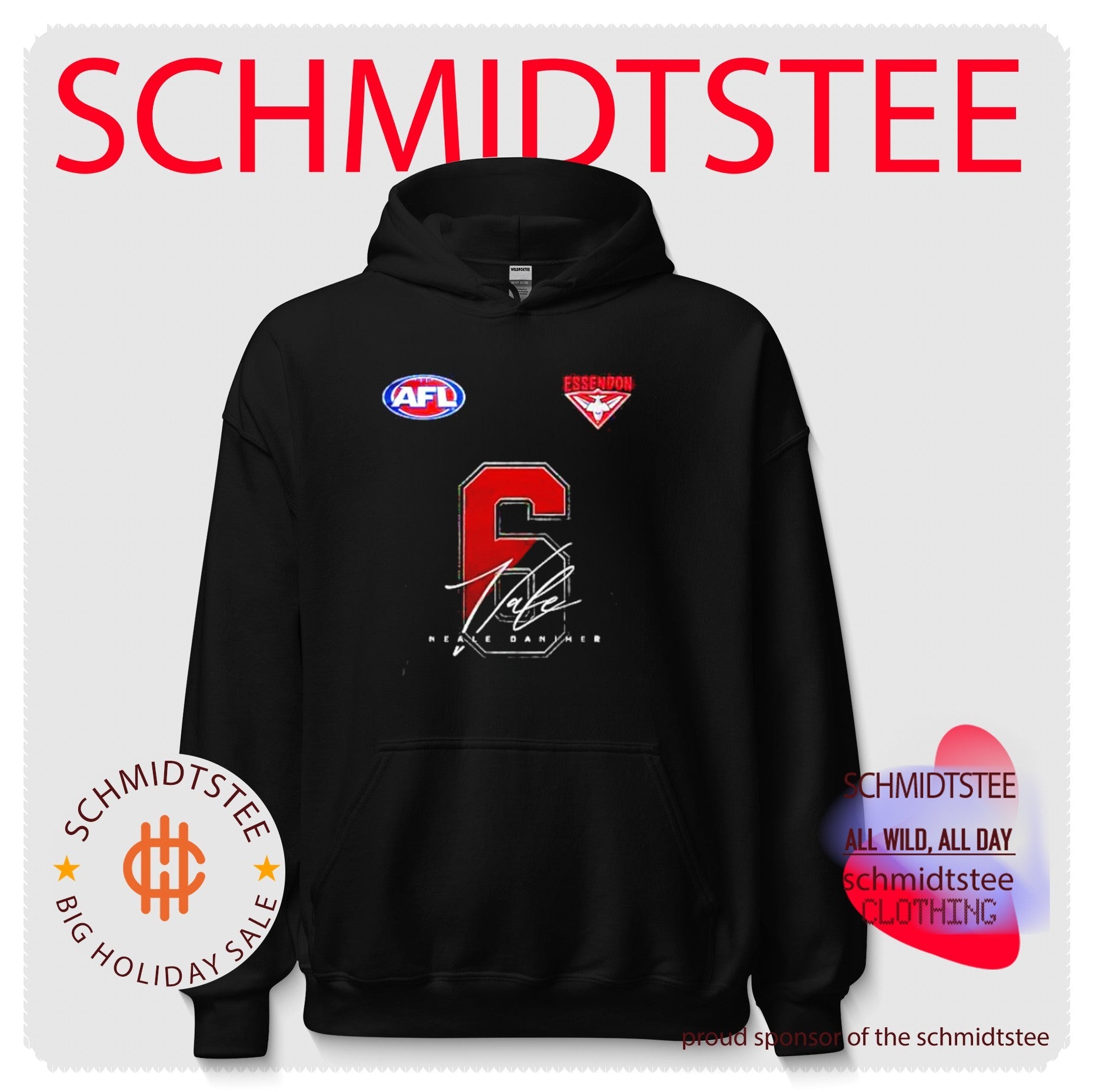 Legendary Essendon Bombers FightMND Neale Daniher shirt