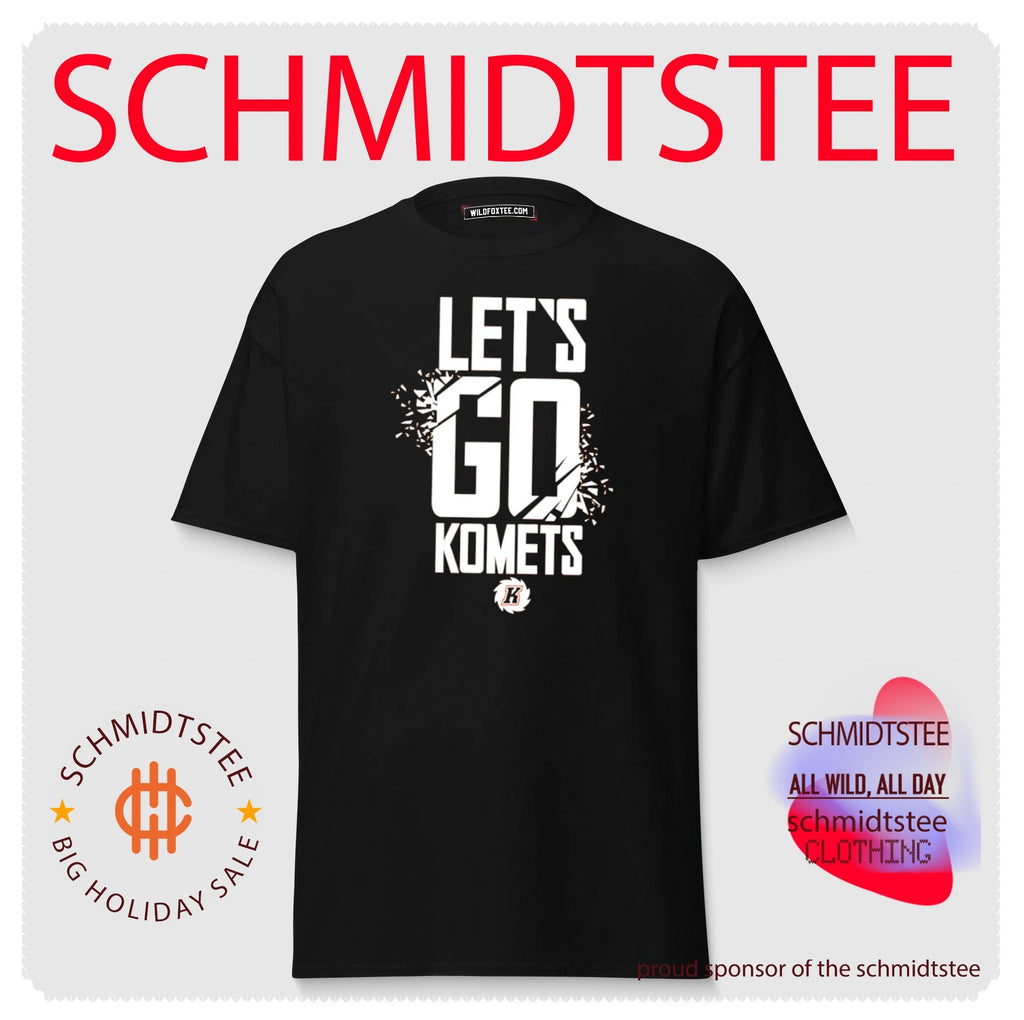 Let’s go Komets hockey team logo shirt