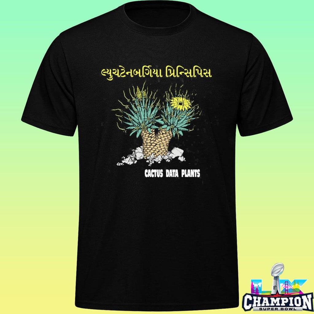 Leuchtenbergia Principis Cactus Data Plants Shirt