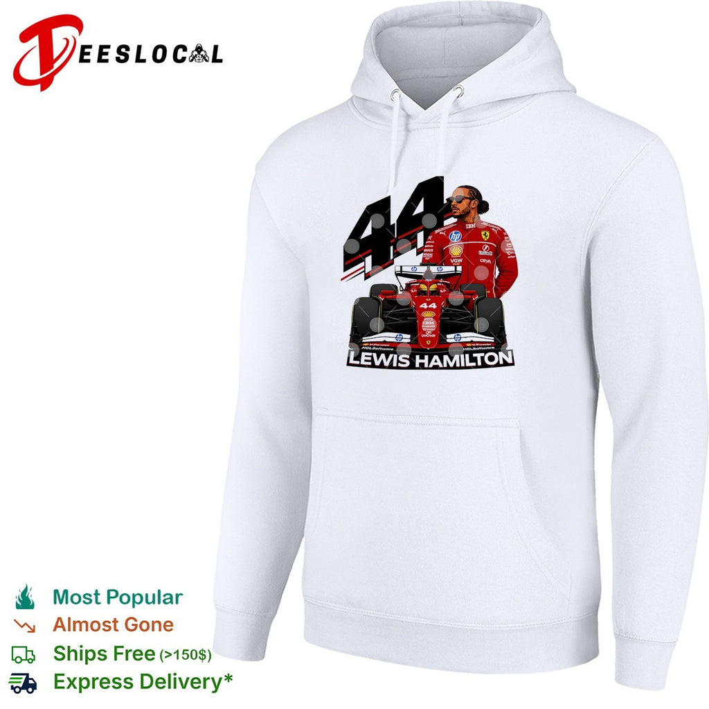 Lewis Hamilton Ferrari F1 number 44 shirt