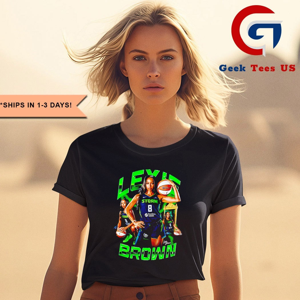 Lexie Storm player Seattle Storm WNBA graphic shirt