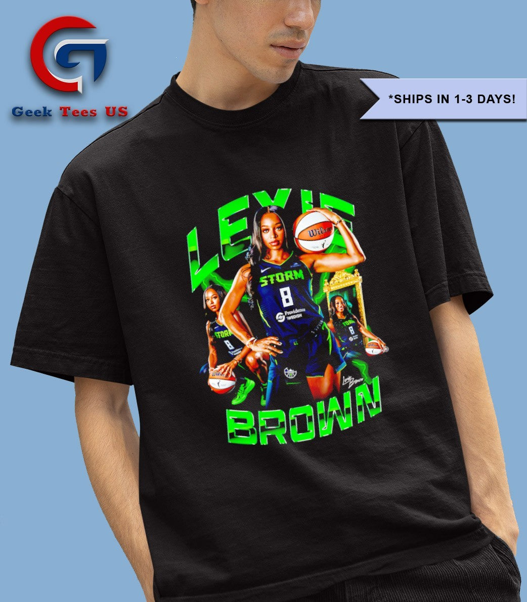 Lexie Storm player Seattle Storm WNBA graphic shirt