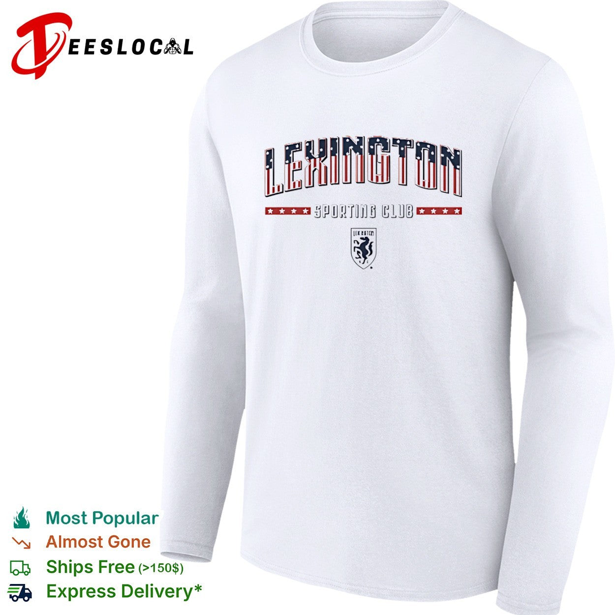 Lexington Sporting Club logo shirt