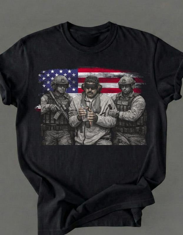 Libre Shirt, Captured Live Maduro Graphic Crewneck, Freedom Protest Shirt Hoodie, Sweatshirt | PodTeesHub.com