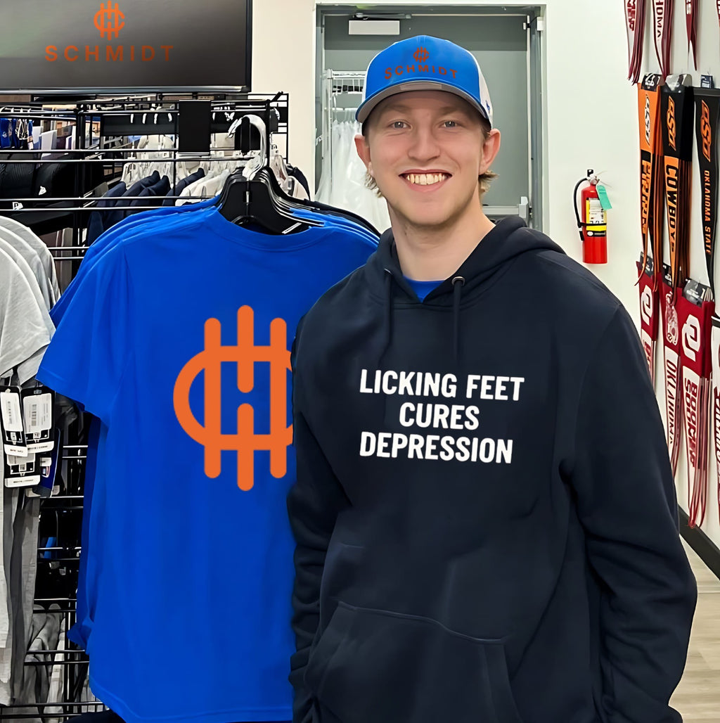 Licking Feet Cures Depression shirt