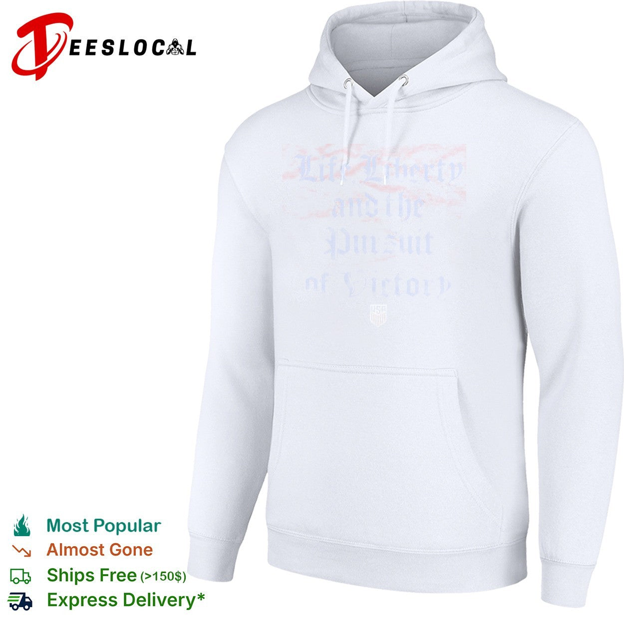 Life Liberty and the Pursuit of Victory USA Soccer Shirt