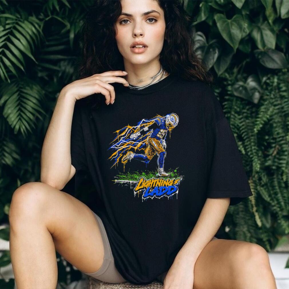 Lightning Ladd McConkey Los Angeles Chargers art shirt