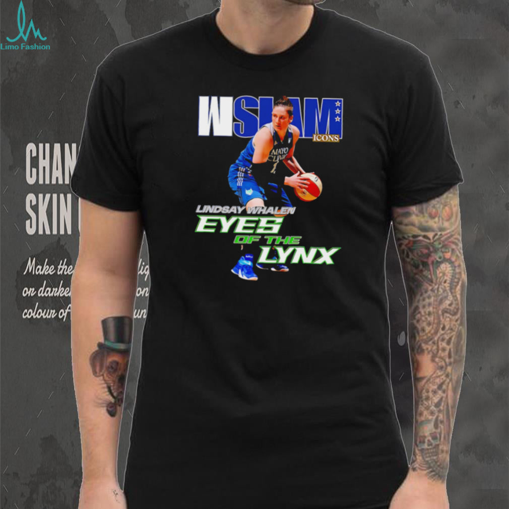 Lindsay Whalen Eyes of the Lynx Minnesota Lynx WSlam shirt