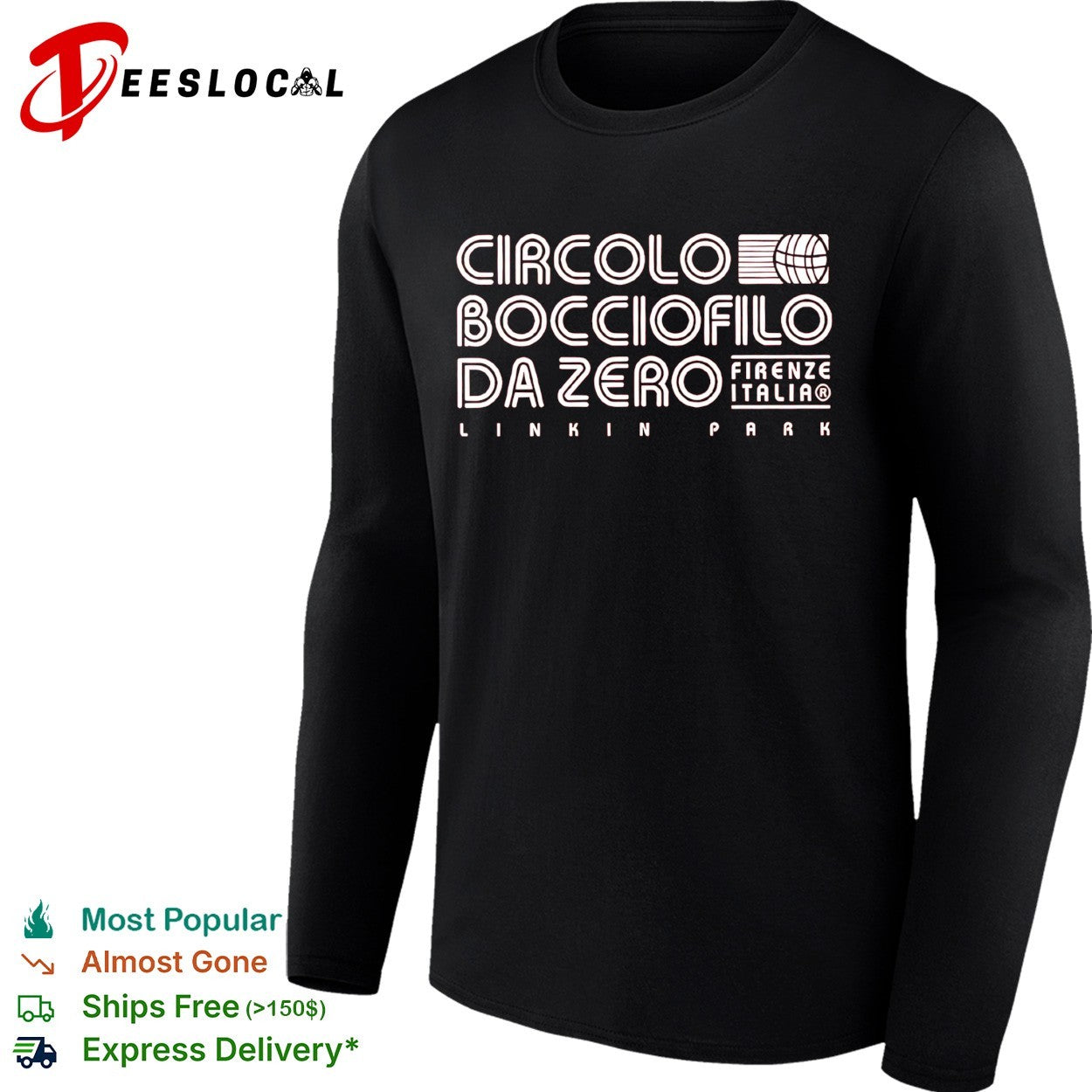 Linkin Park Florence Italy Blind Bag Circolo Bocciofilo Da Zero 2026 shirt