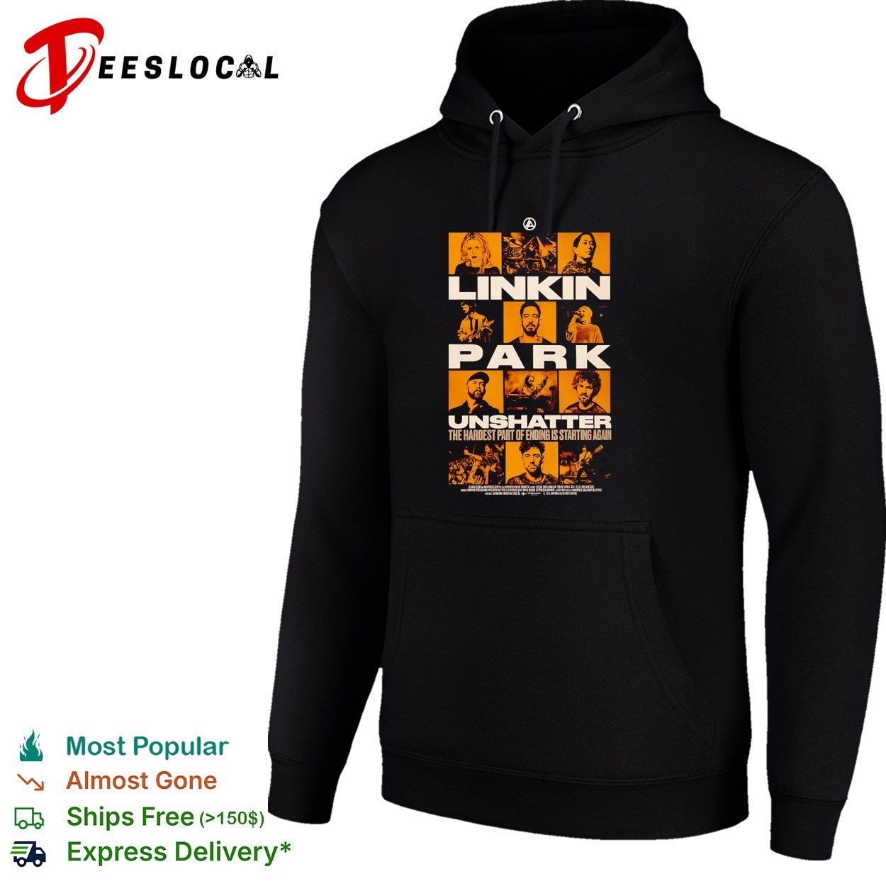 Linkin Park Unshatter The Hardest Part Of Ending Is Starting Again shirt