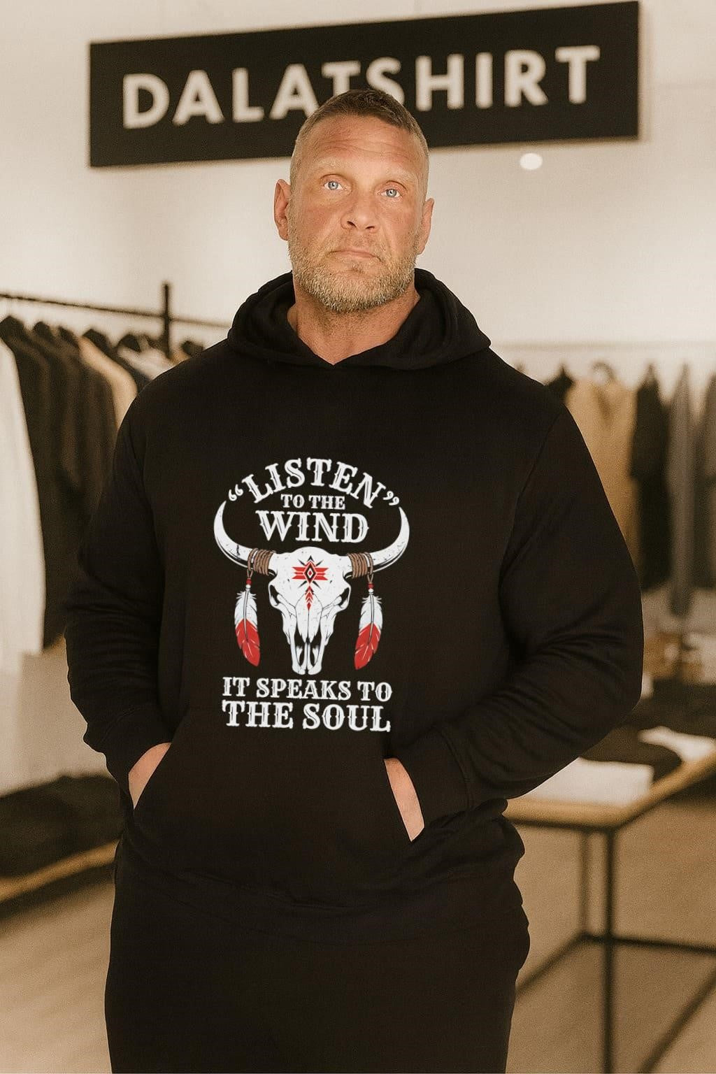 Listen to the wind it speaks to the soul shirt