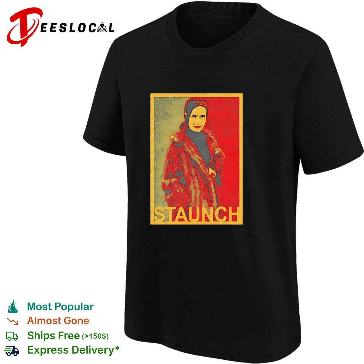 Little Edie Beale Grey Gardens Staunch Portrait Shirt