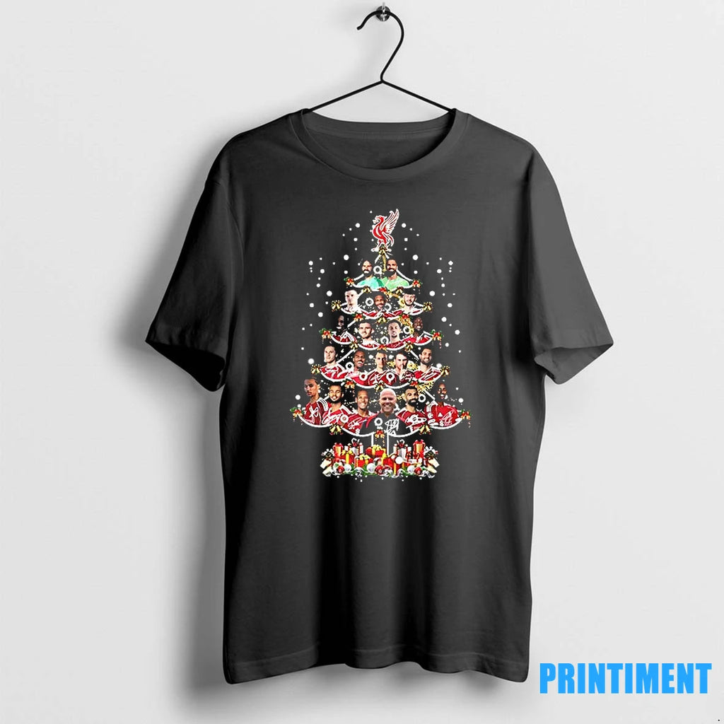 Liverpool Fc Premier League Christmas Tree Tshirts Sweater
