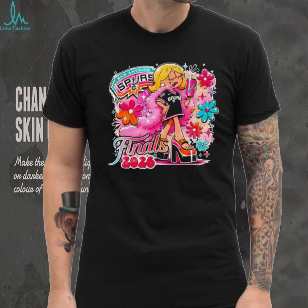 Lizzie McGuire San Antonio Spurs Basketball Finals 2026 graffiti shirt