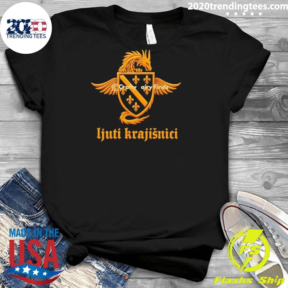 Ljuti Krajisnici Bosnia Dragon Bosnian World Cup 2026 Soccer Shirt