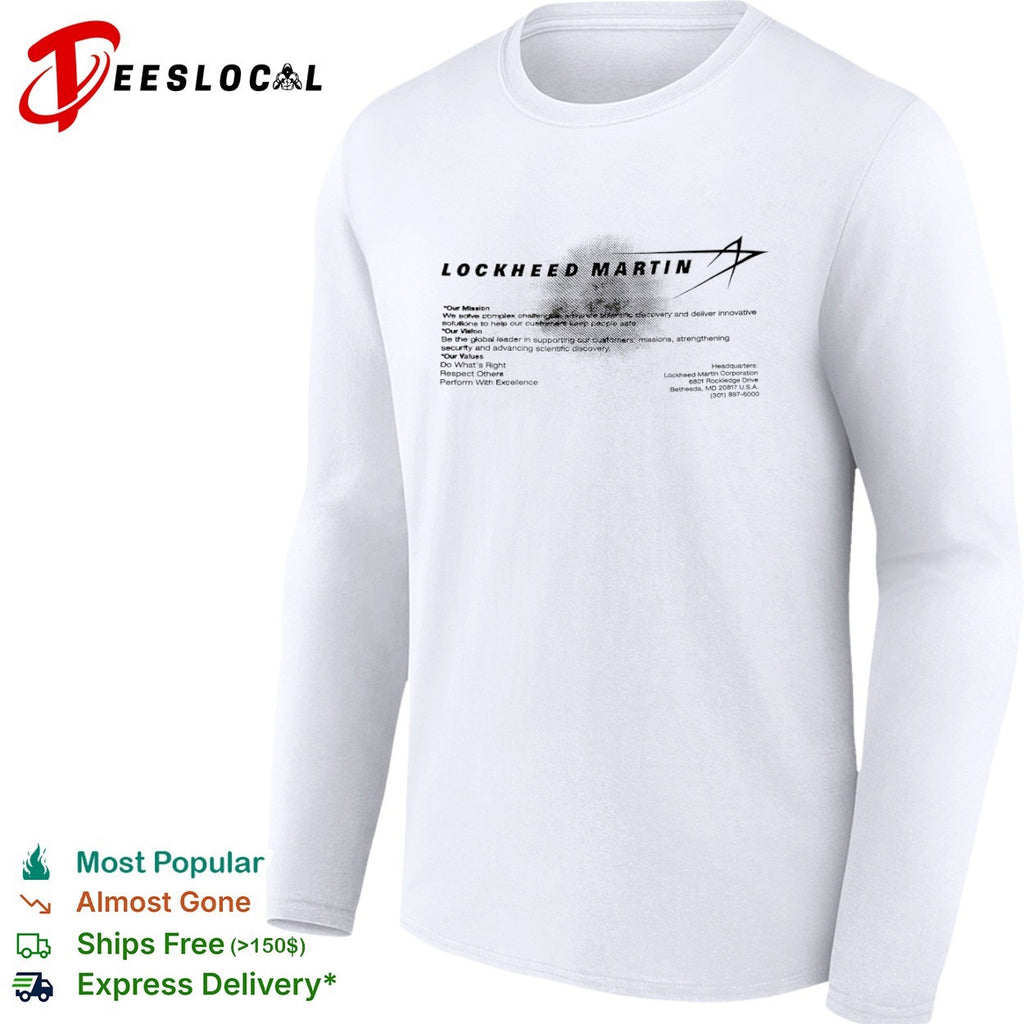 Lockheed Martin our mission star logo shirt