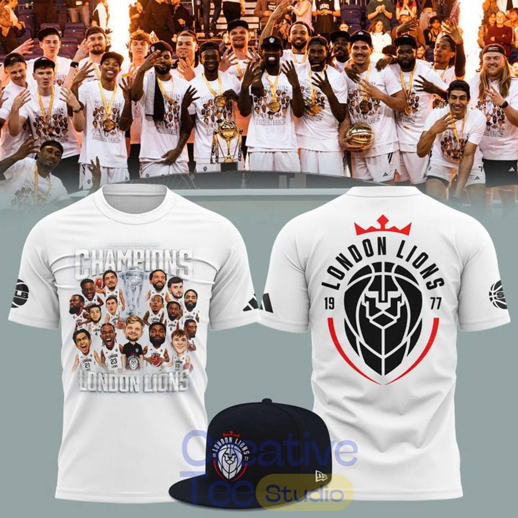 London Lions 2025-2026 SLB Playoff Champions Tee