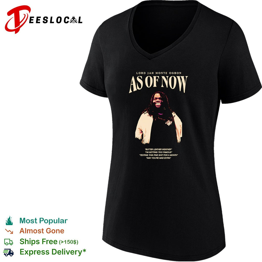 Lord Jah Monte Ogbon portrait as of now shirt