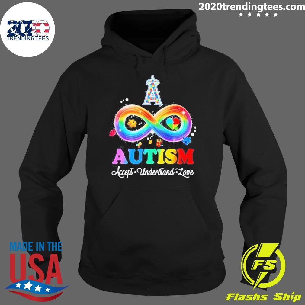 Los Angeles Autism Accept Understand Love Awareness 2026 Pride Shirt
