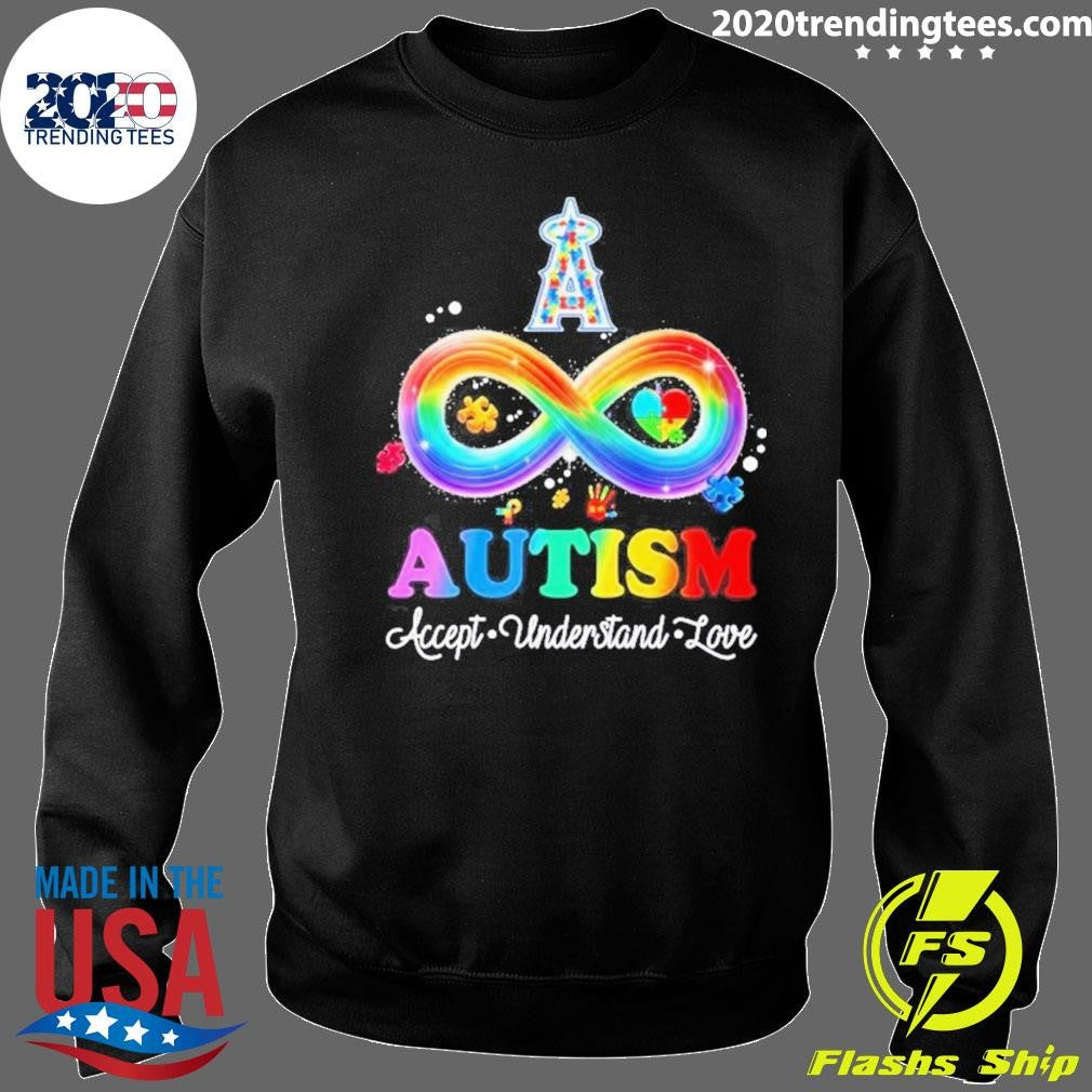 Los Angeles Autism Accept Understand Love Awareness 2026 Pride Shirt