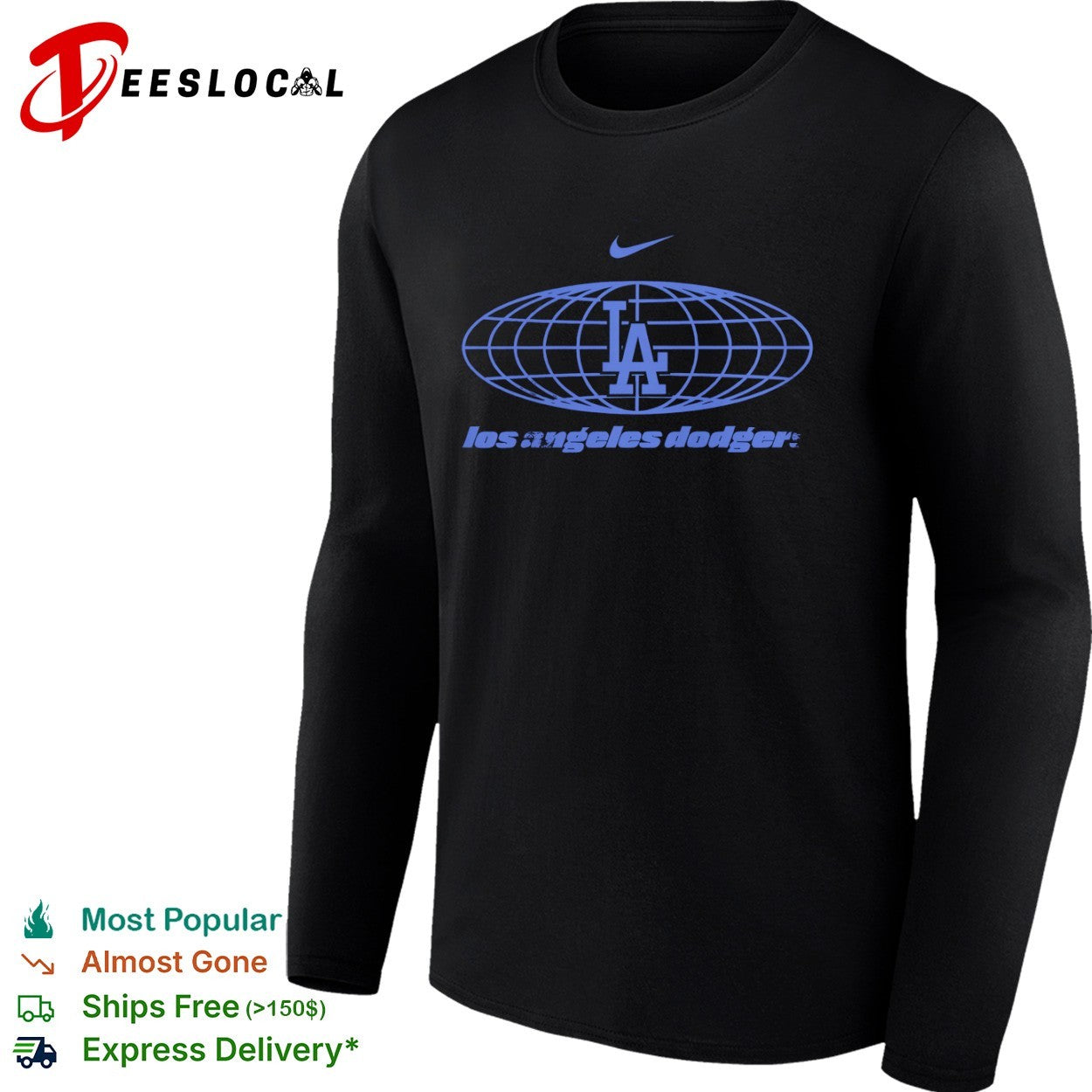 Los Angeles Dodgers Globe shirt