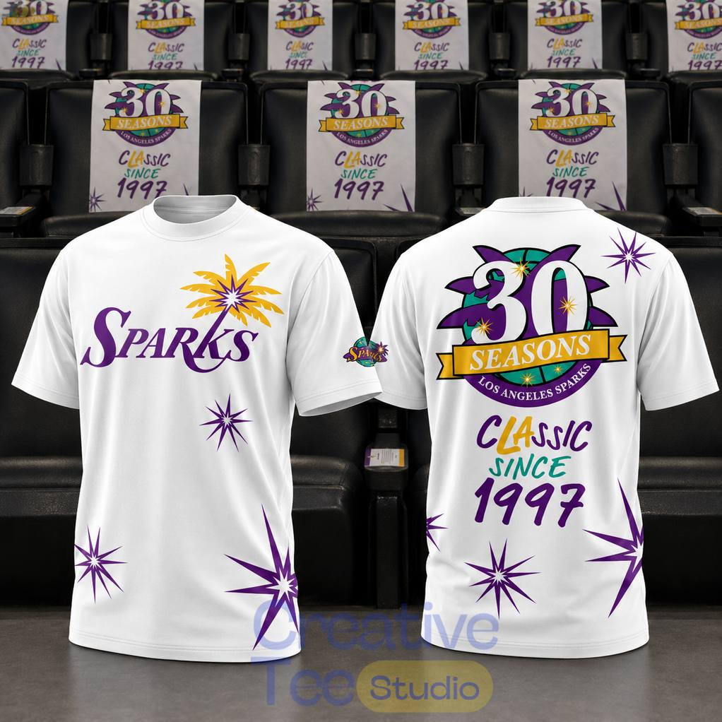 Los Angeles Sparks Since 1997 Classic Night T-Shirt