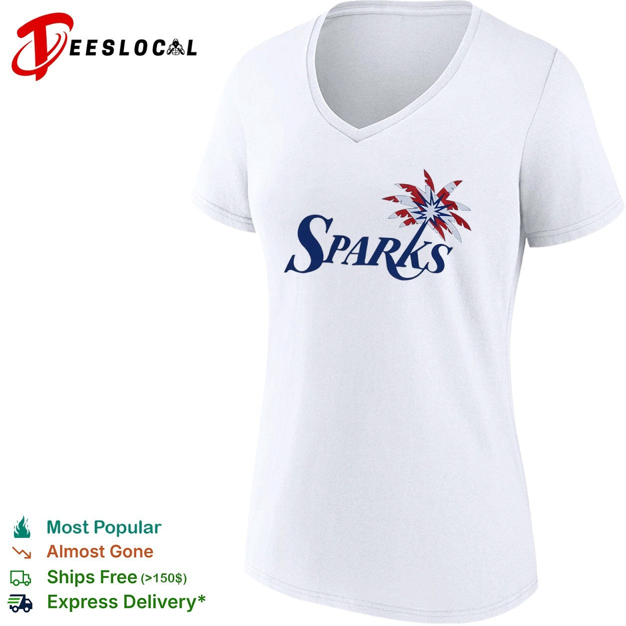 Los Angeles Sparks WNBA basketball shirt