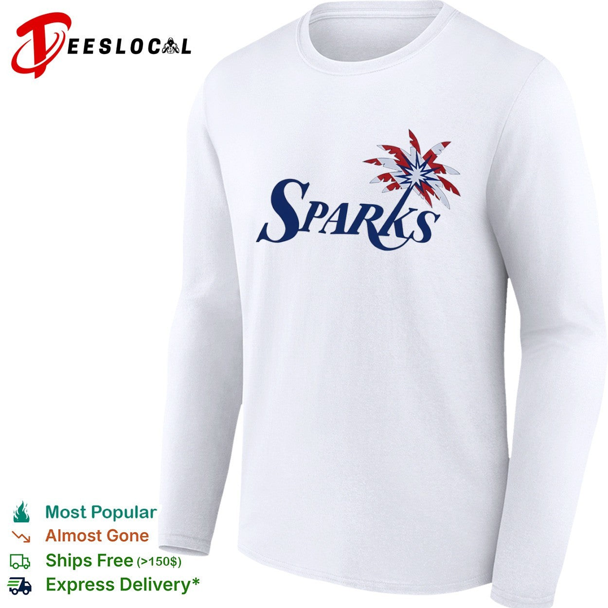Los Angeles Sparks WNBA basketball shirt