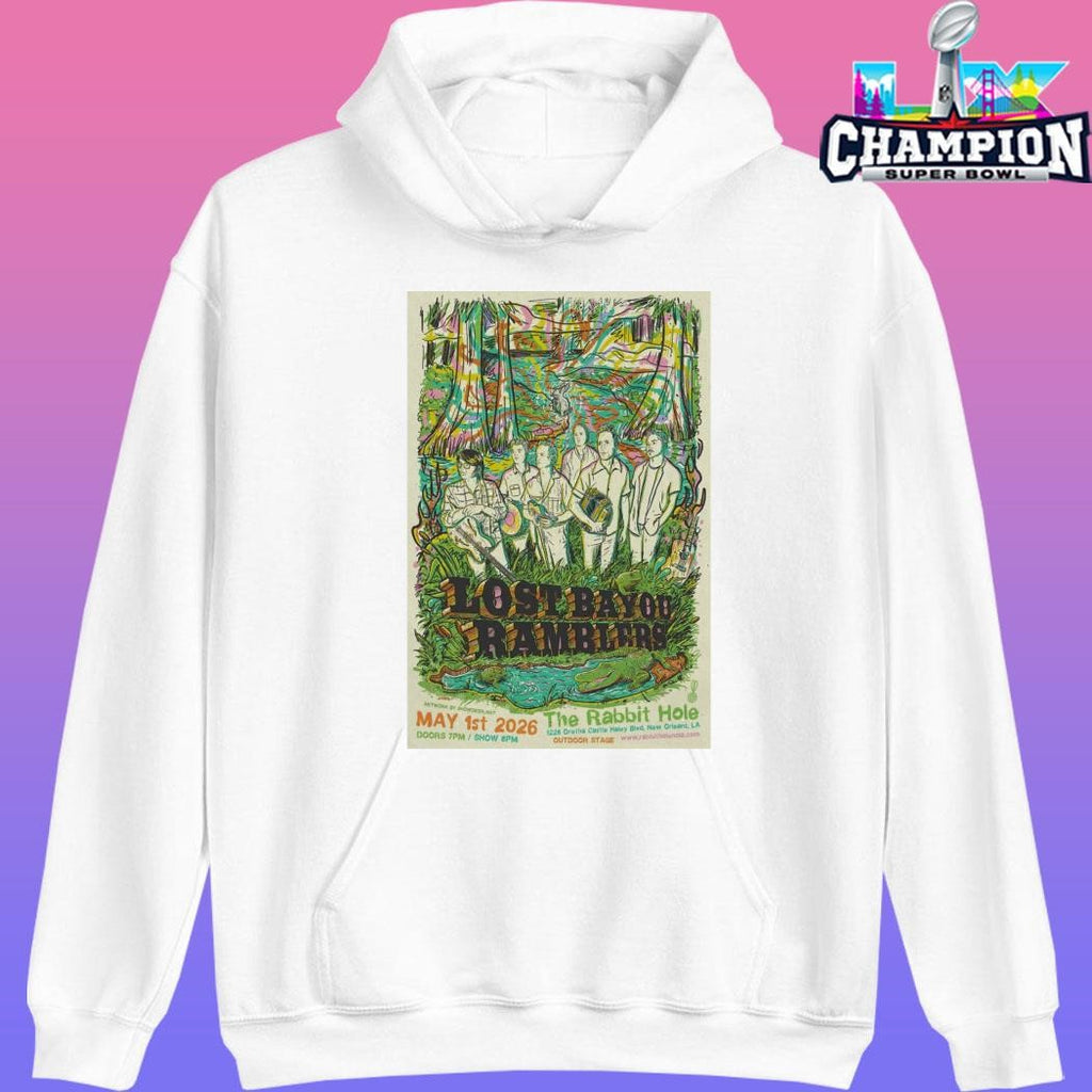 Lost Bayou Ramblers In New Orleans La On May 1 2026 Shirt