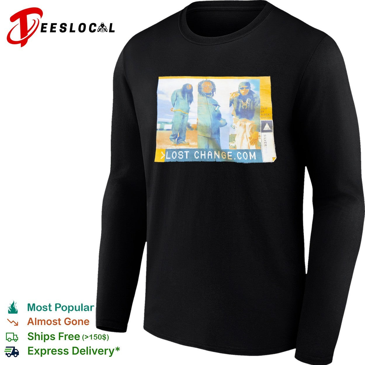 Lost Change Com a film by Albert Watson Levi’s SilverTab Andre 3000 Big Boi shirt