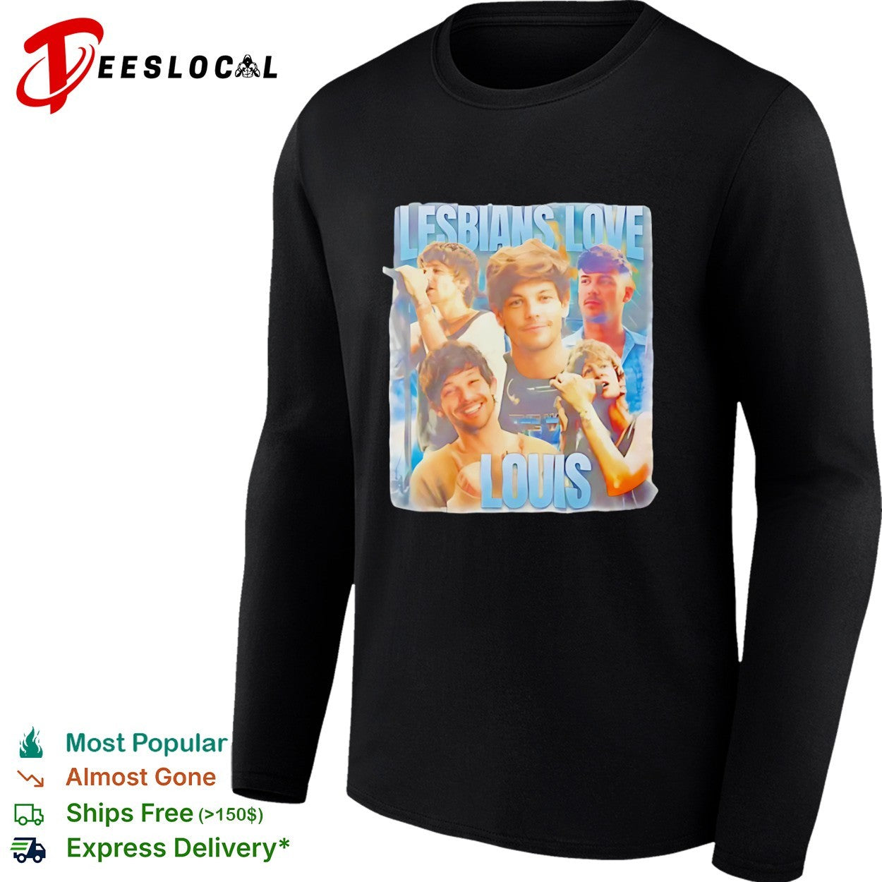 Louis Tomlinson faces lesbians love shirt