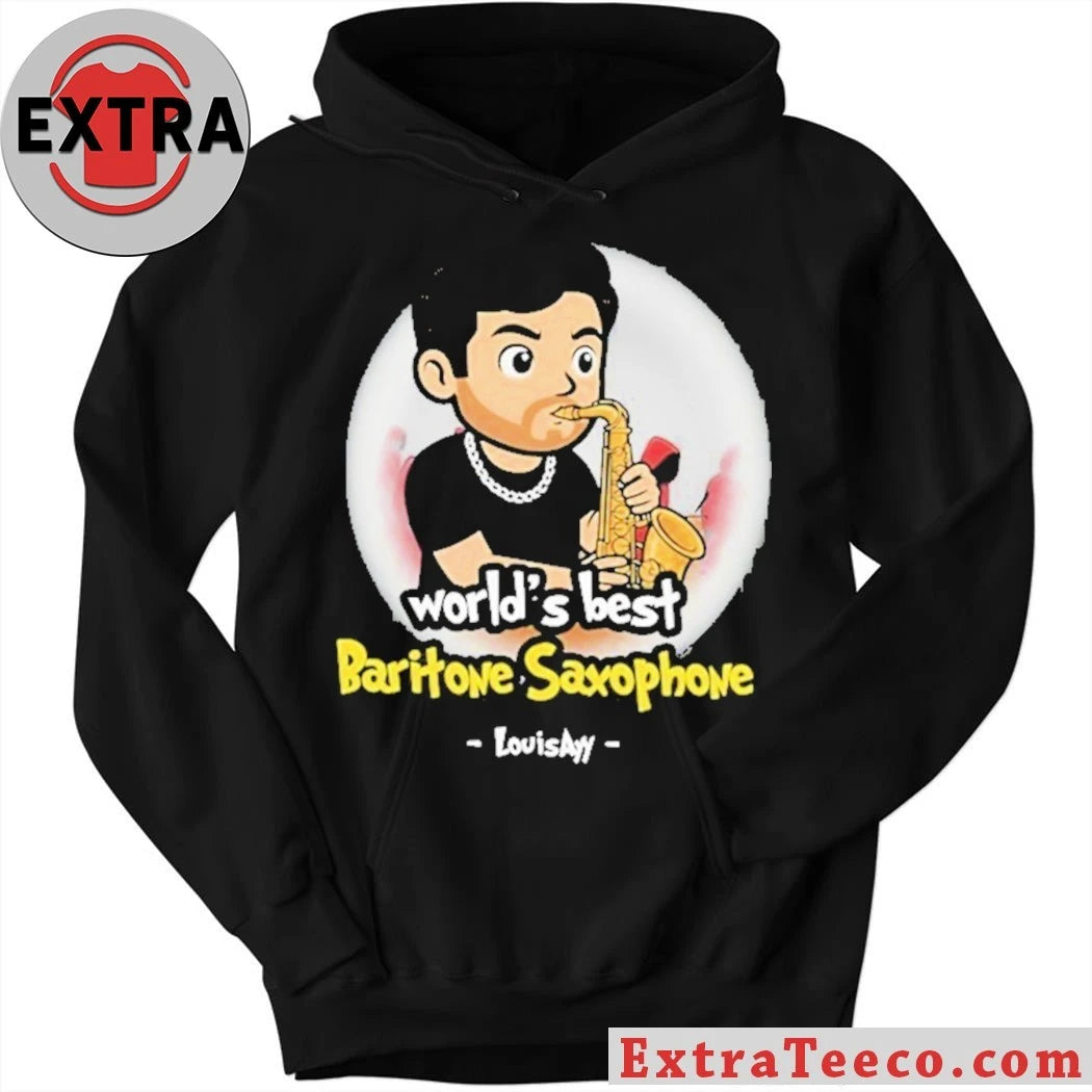 Louisayy World’s Best Baritone Saxophone T-Shirt