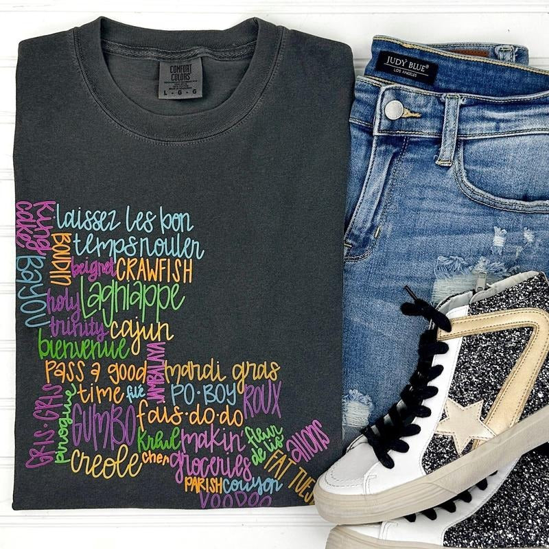 Louisiana Things Comfort Colors T-Shirt Hoodie, Sweatshirt | PodTeesHub.com