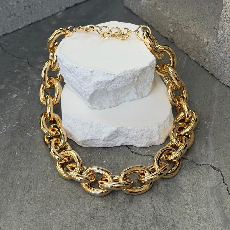 Luxe Chunky Link Necklace 16" T-Shirts, Hoodie, Sweatshirt | PodTeesHub.com