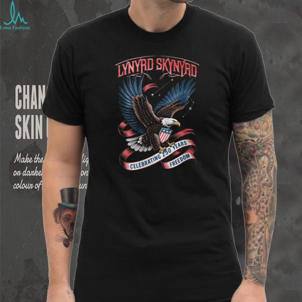 Lynyrd Skynyrd Band Bald Eagle Celebrating Two Hundred Fifty Years Of Freedom T Shirt