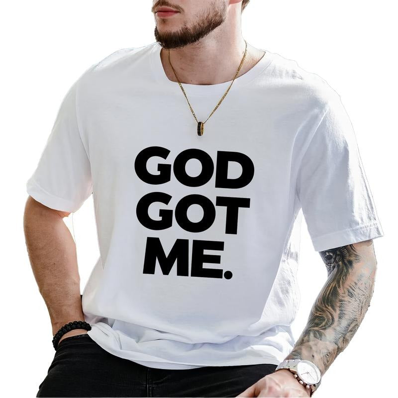 MAPTEES God Got Me Graphic Tee, Love God T-shirt For Men, Christian Shirt, Faith Men Tee, Jesus Men Clothing, Gift For...