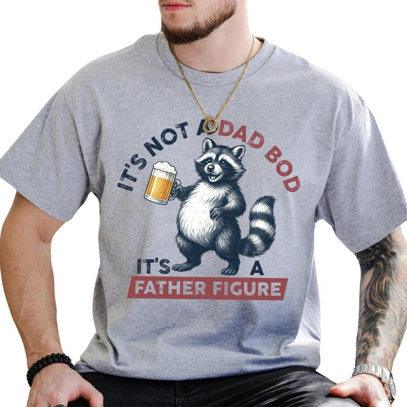 MAPTEES It's Not a Dad Bod It's a Father Figure Graphic Tee, Funny Father's Day T-shirt For Men, Dad Joke Shirt,...