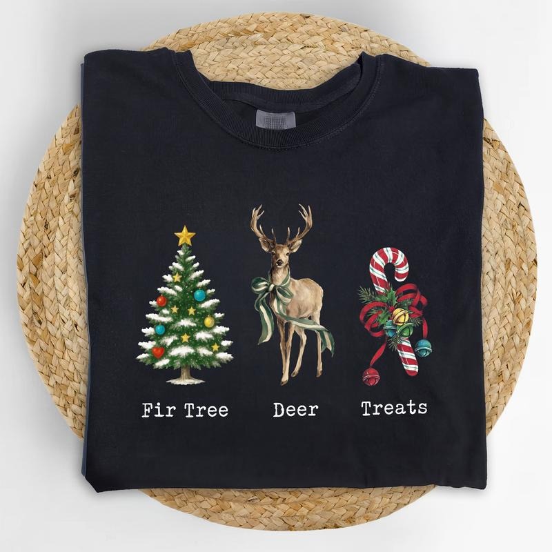 MAPTEES Subtle FDT Christmas Comfort Colors Shirt, Liberal Holiday Graphic Tee, Festive Holiday T-shirt, Activist...
