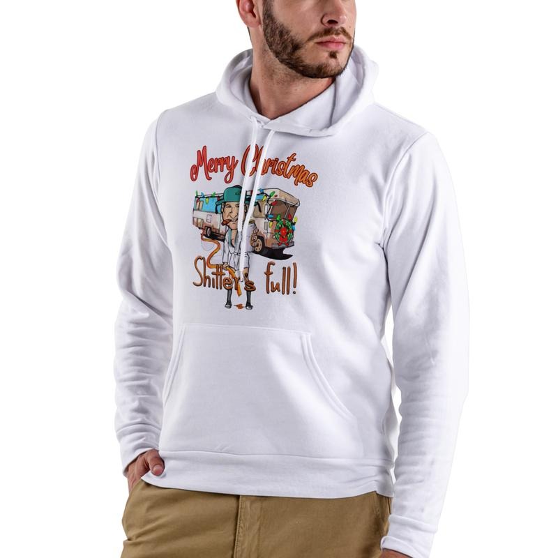 MERRY CHRISTMAS SH#TTERS FULL Funny Hoodie, Cotton blend T-Shirts, Sweatshirt | PodTeesHub.com