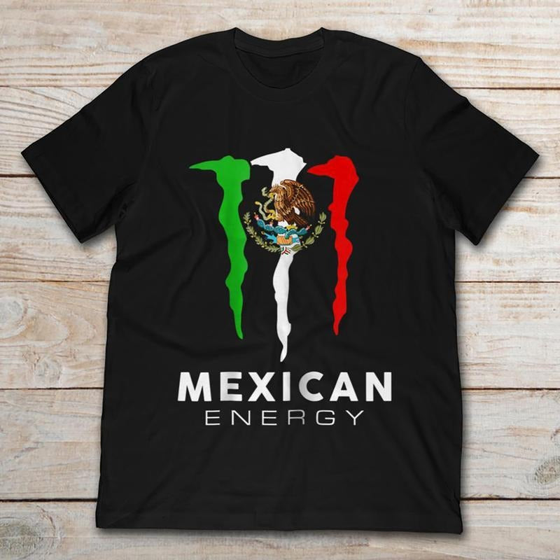 MEXICO FLAG MEXICAN ENERGY DRINK LOGO T-SHIRT Hoodie, Sweatshirt | PodTeesHub.com